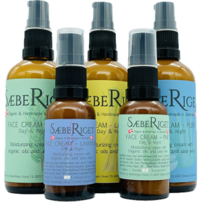 FACIAL PRODUCTS WITH ORGANIC OILS