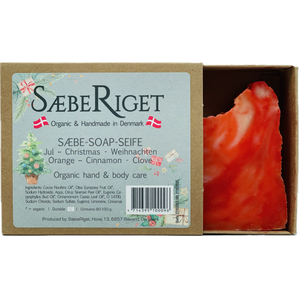 Organic Soap Christmas - 100 gram