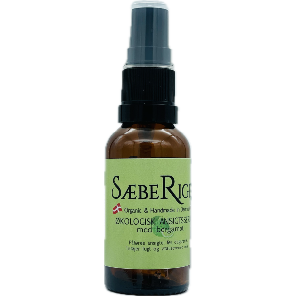 Organic Facial serum bergamot - 30ml
