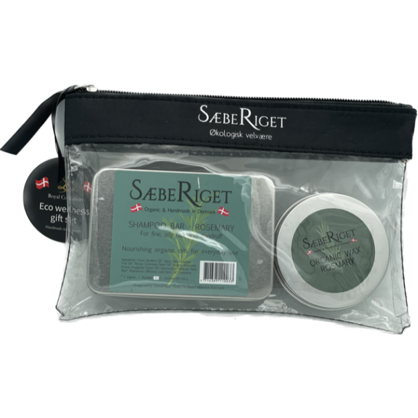 "Travel Kit" med Rosmarin Shampoo &amp; Voks